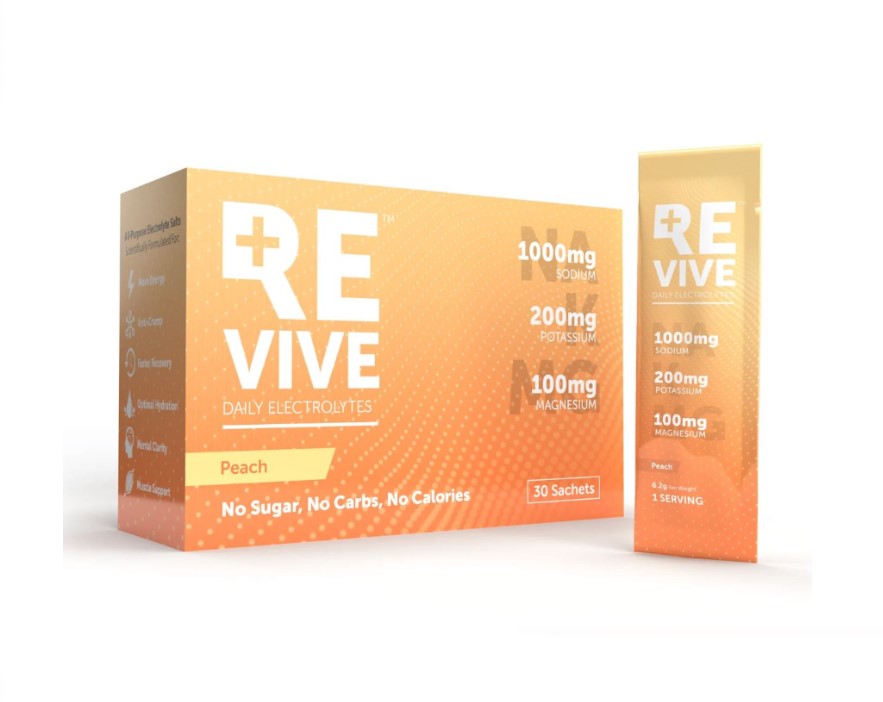 Revive Daily Electrolytes - 30 Sachets - Peach